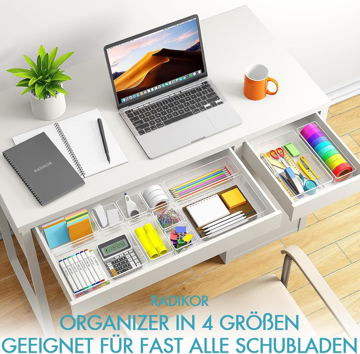 Drawer Insert. Drawer Organiser. 31 Pieces Dressing Table Organiser in 4 Sizes. Drawer Organiser. Make Up Organiser. Drawer Organiser System for Desk. Office. Kitchen. Bathroom